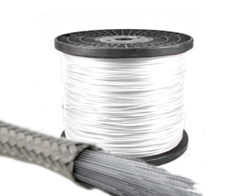 Rigid thread Fly line